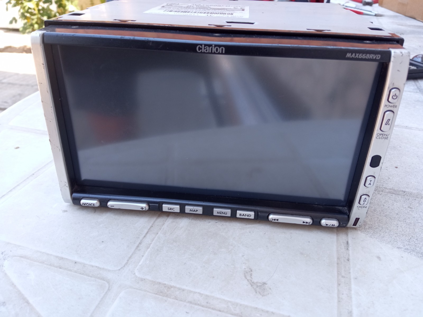 Clarion Max668rvd Max 668 Rvd Car Radio