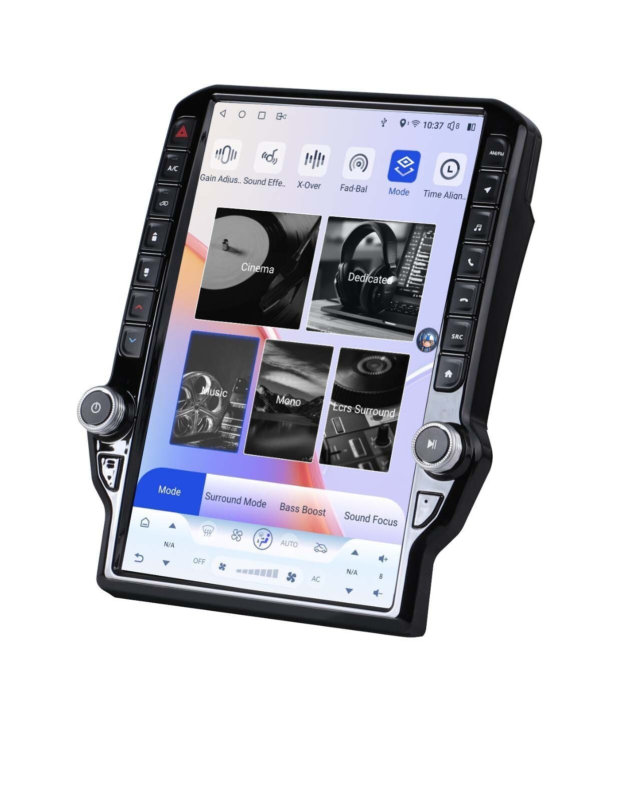 14.5″ For Dodge RAM 2013-2018 Car GPS Radio Navigation Stereo 8G+128GB Carplay