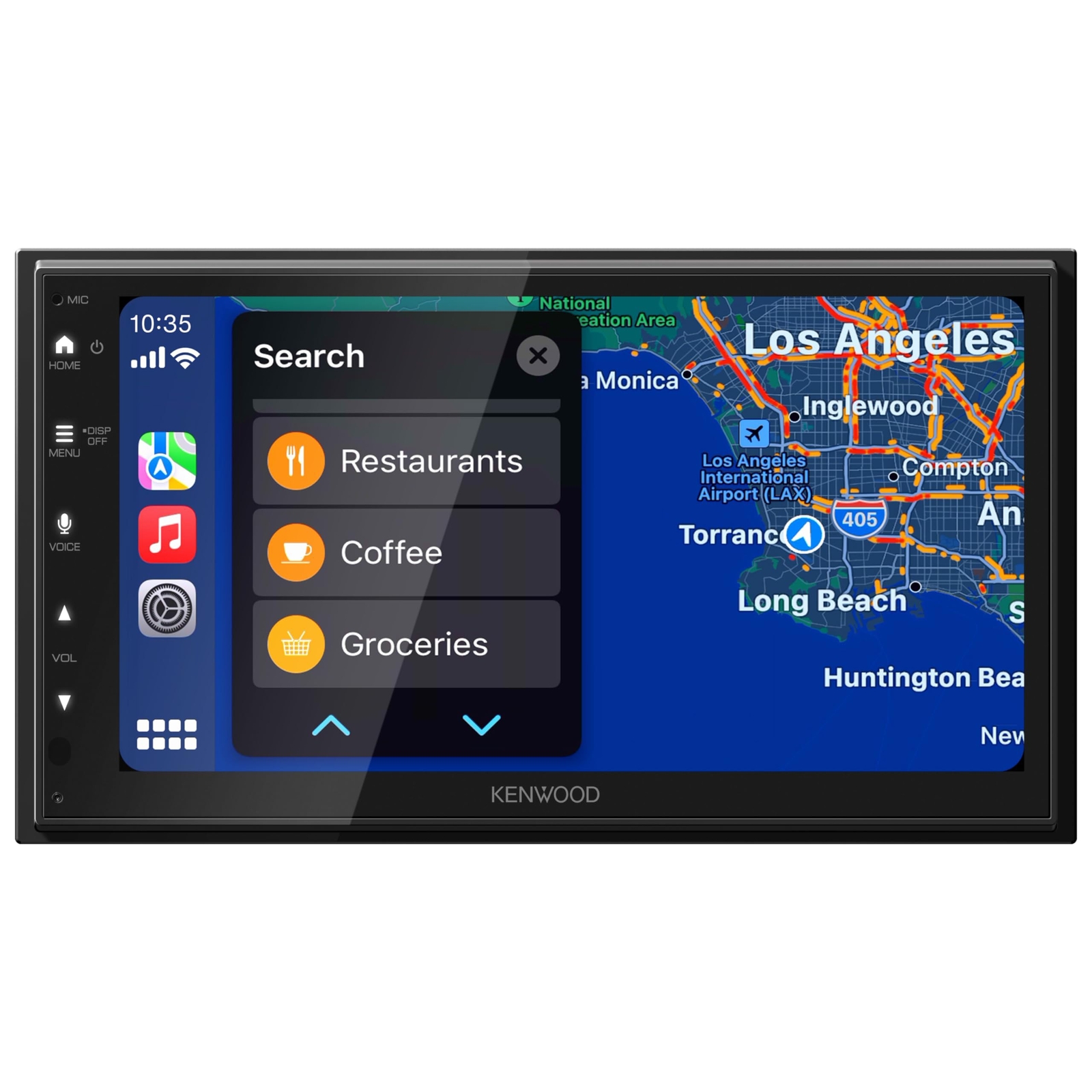 KENWOOD DMX4710S AM FM BT Digital Car Stereo, Apple CarPlay & Android Auto