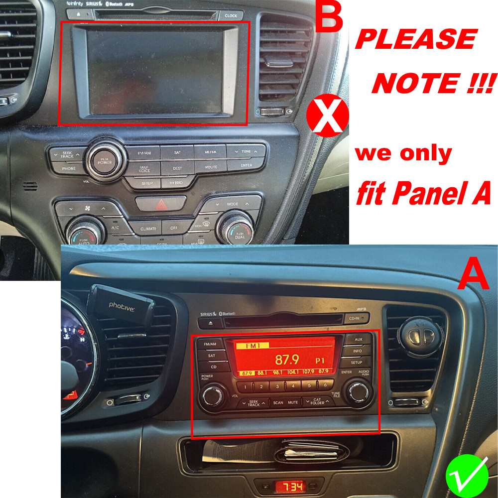 64GB For 2011-2013 Kia Optima Apple Carplay Android 13 Car Radio GPS Wifi Navi