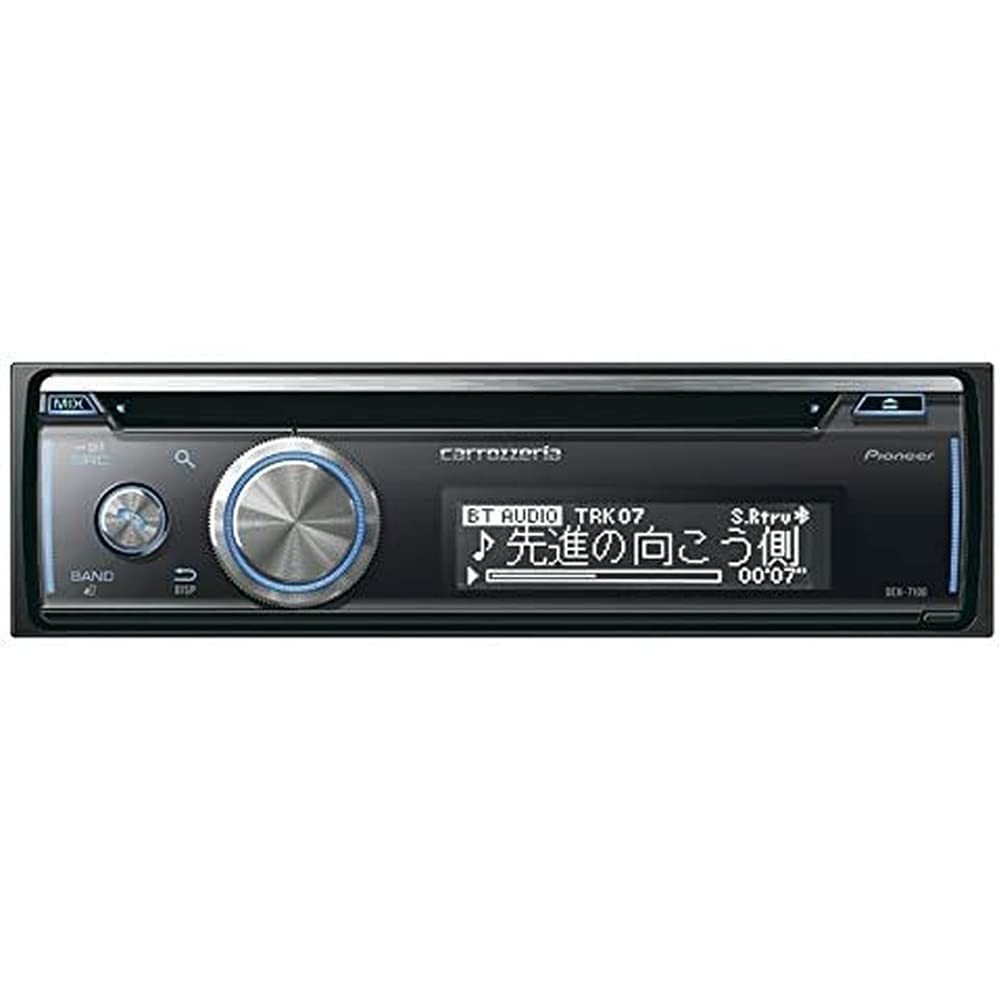 Carrozzeria Car Audio DEH-7100 1DIN & AD-378 Storage Box for D-size Units