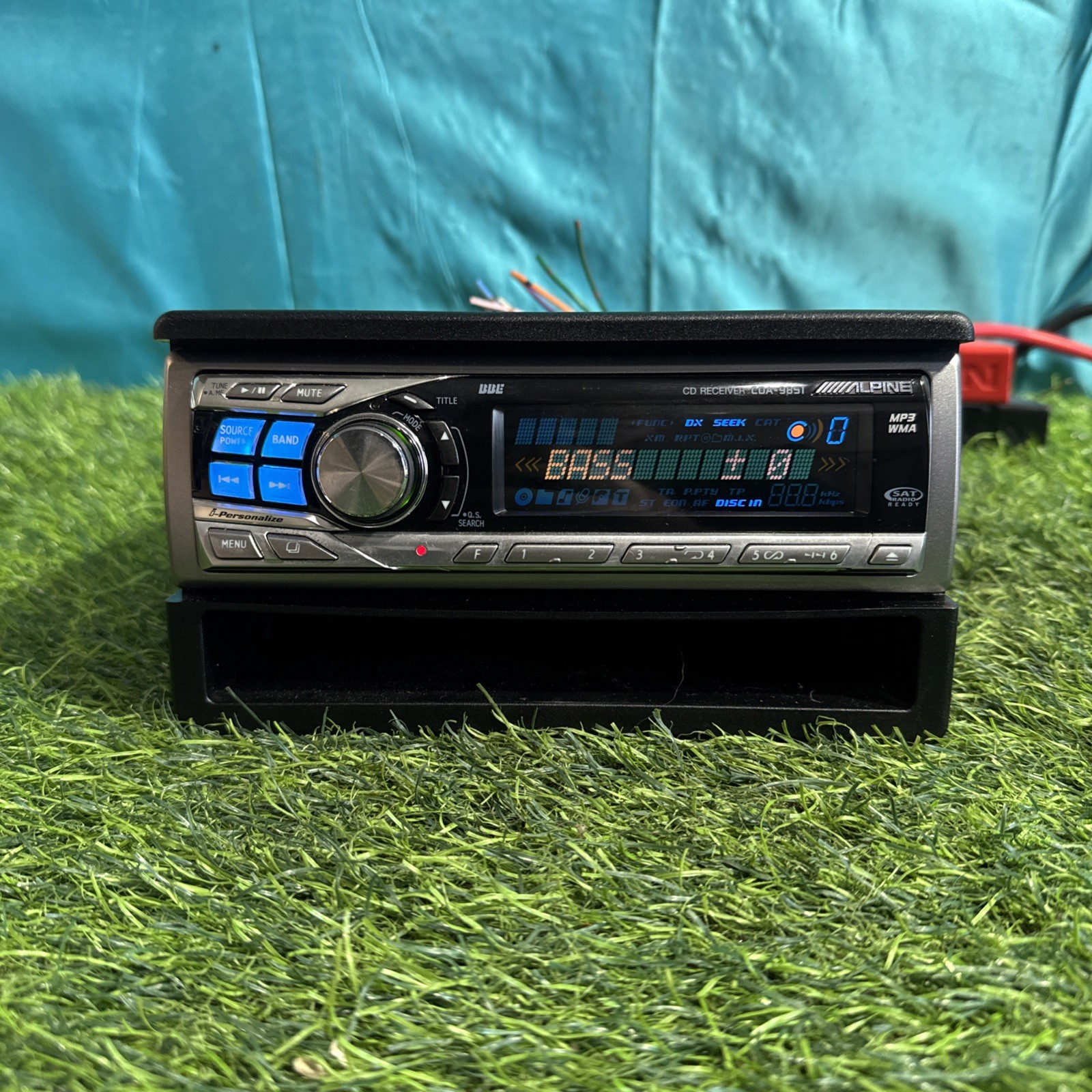 Alpine CDA-9851 CD Player In Dash Receiver Tested