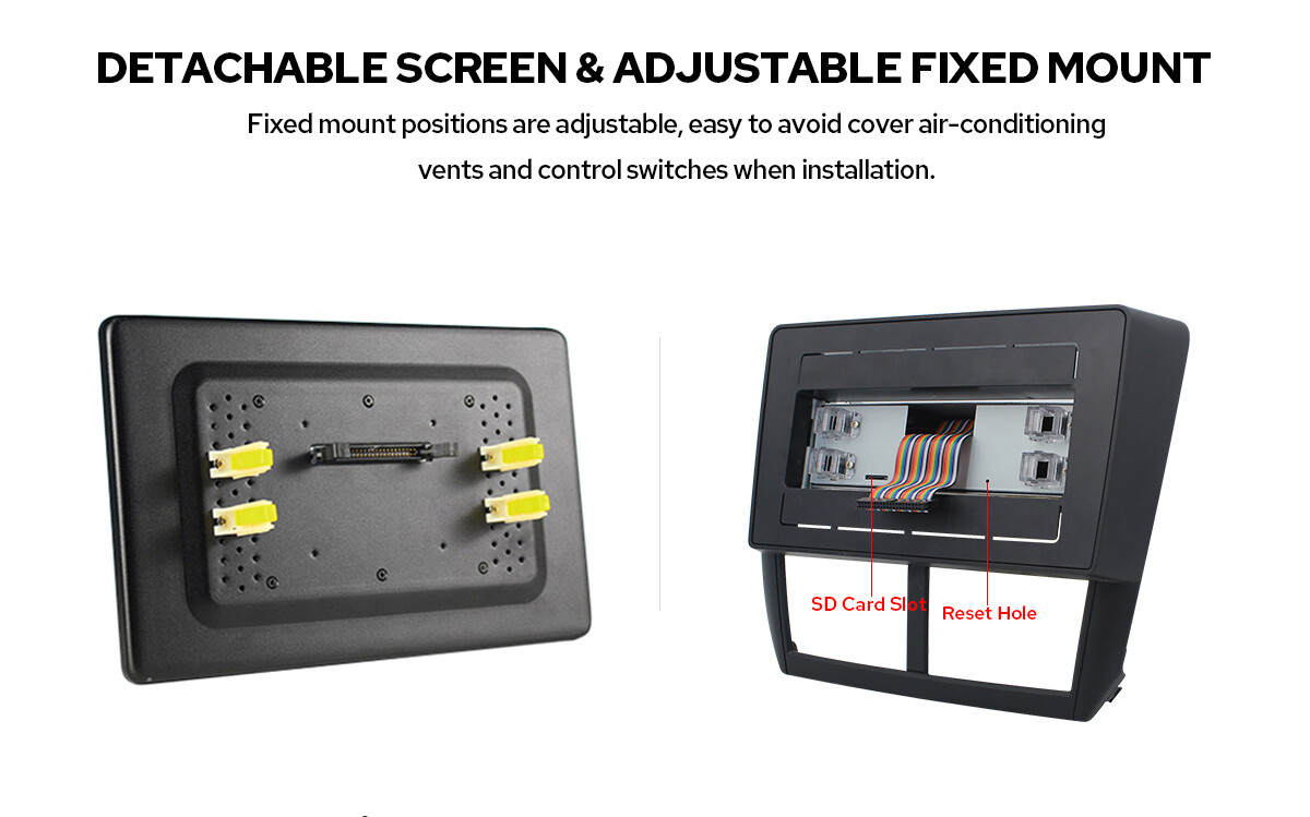 Plug and Play 10.1 Inch 1280X800 Touch Screen For Subaru Forester WRX 2008-2012