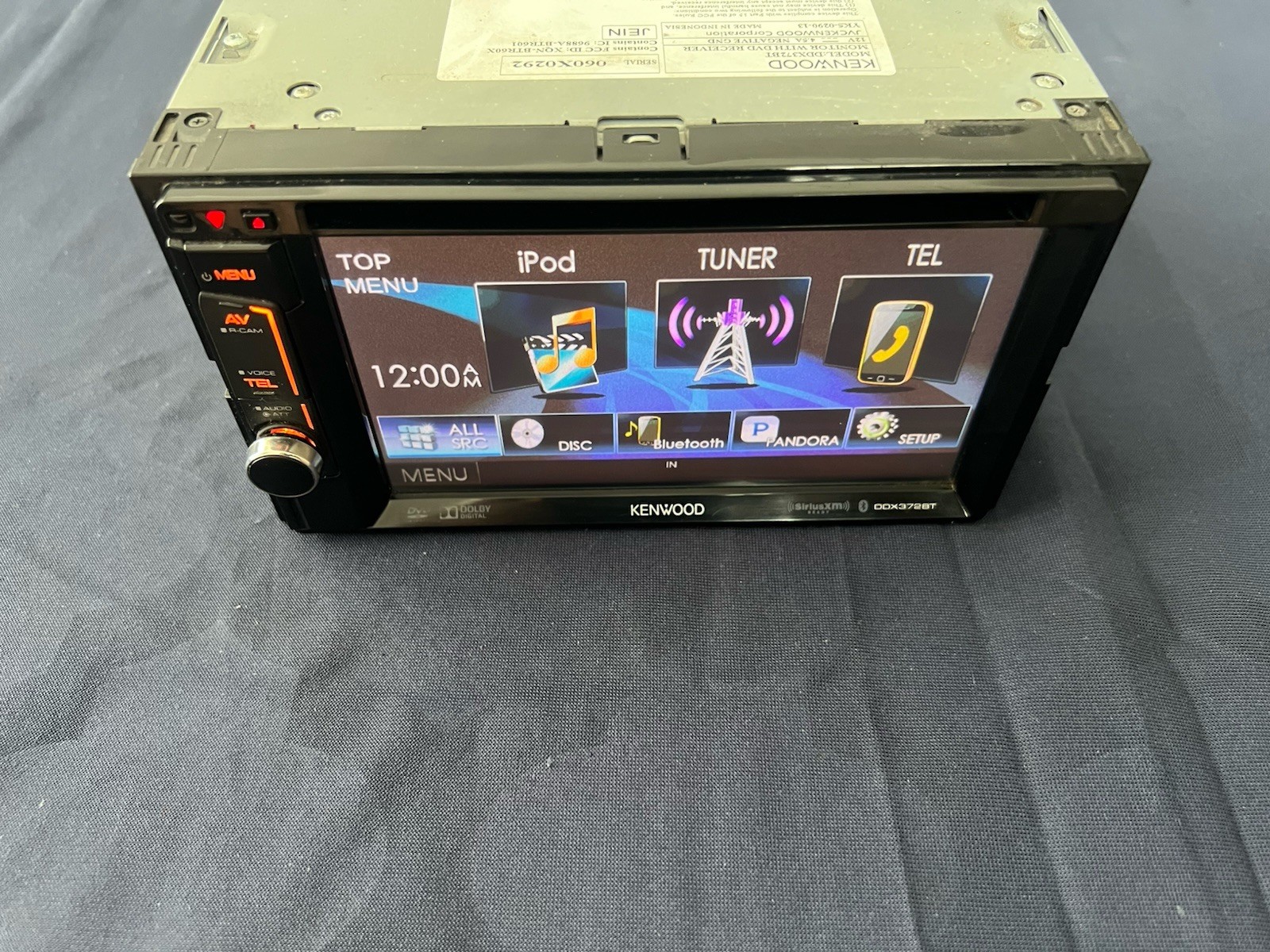 ⭐️Pre-Owned,TESTED⭐️ Kenwood CD|DVD|BT|USB|AM/FM-(DDX372BT)