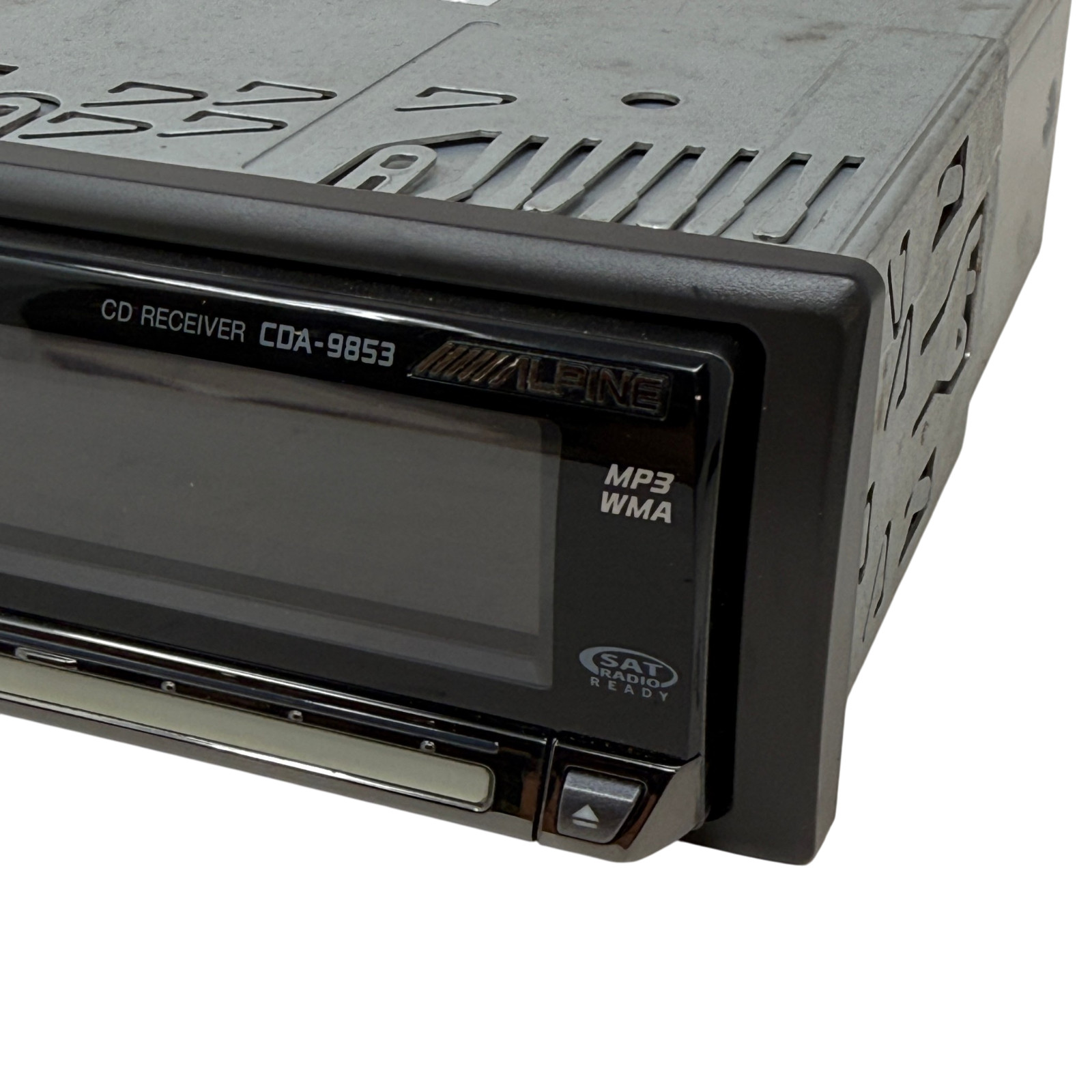 Old School Alpine CDA-9853 MP3/WMA CD Receiver With Box Super Clean