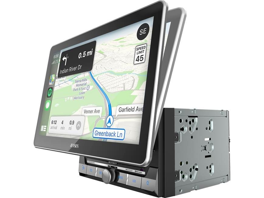 Jensen CAR1000 Digital multimedia receiver with 10.1″ touchscreen