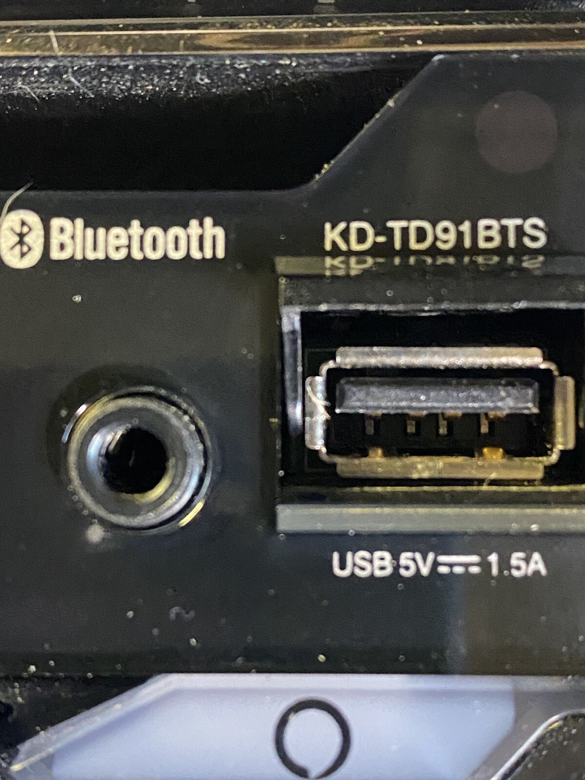 JVC KD-TD91BTS Bluetooth & CD Receiver With Original Box