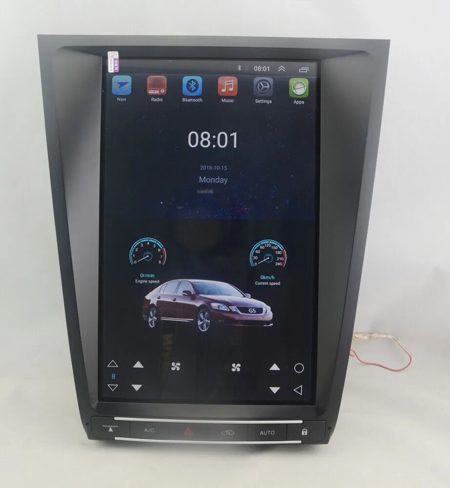 For 2004-2011 Lexus GS300 350 Car Stereo Radio Auto Android Carplay Navi 4+64GB