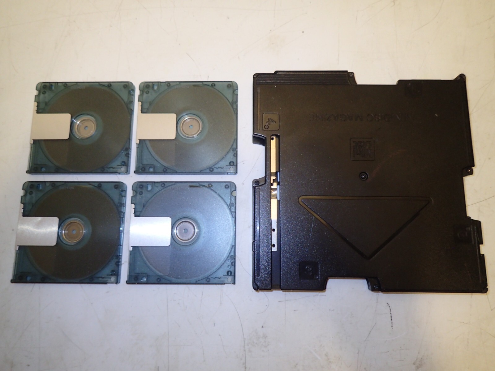 Minidisc MD Magazine Cartridge for RARE* Sony MDX-40 Quattro 4 Mini-Disc Changer