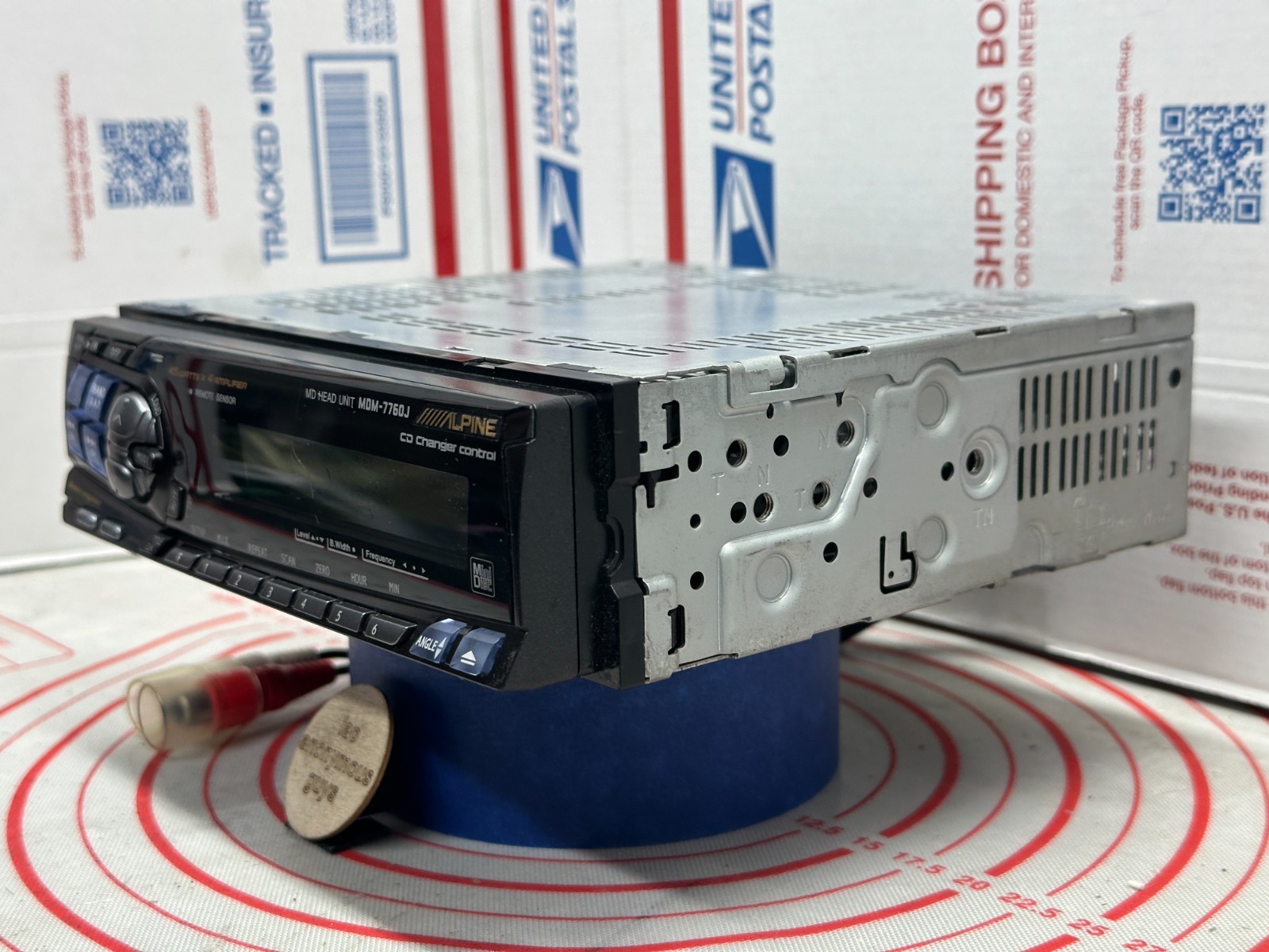 ALPINE # MDM-7760J JDM MiniDisc Deck Mini-BUS Vintage Old School RESTORED #02