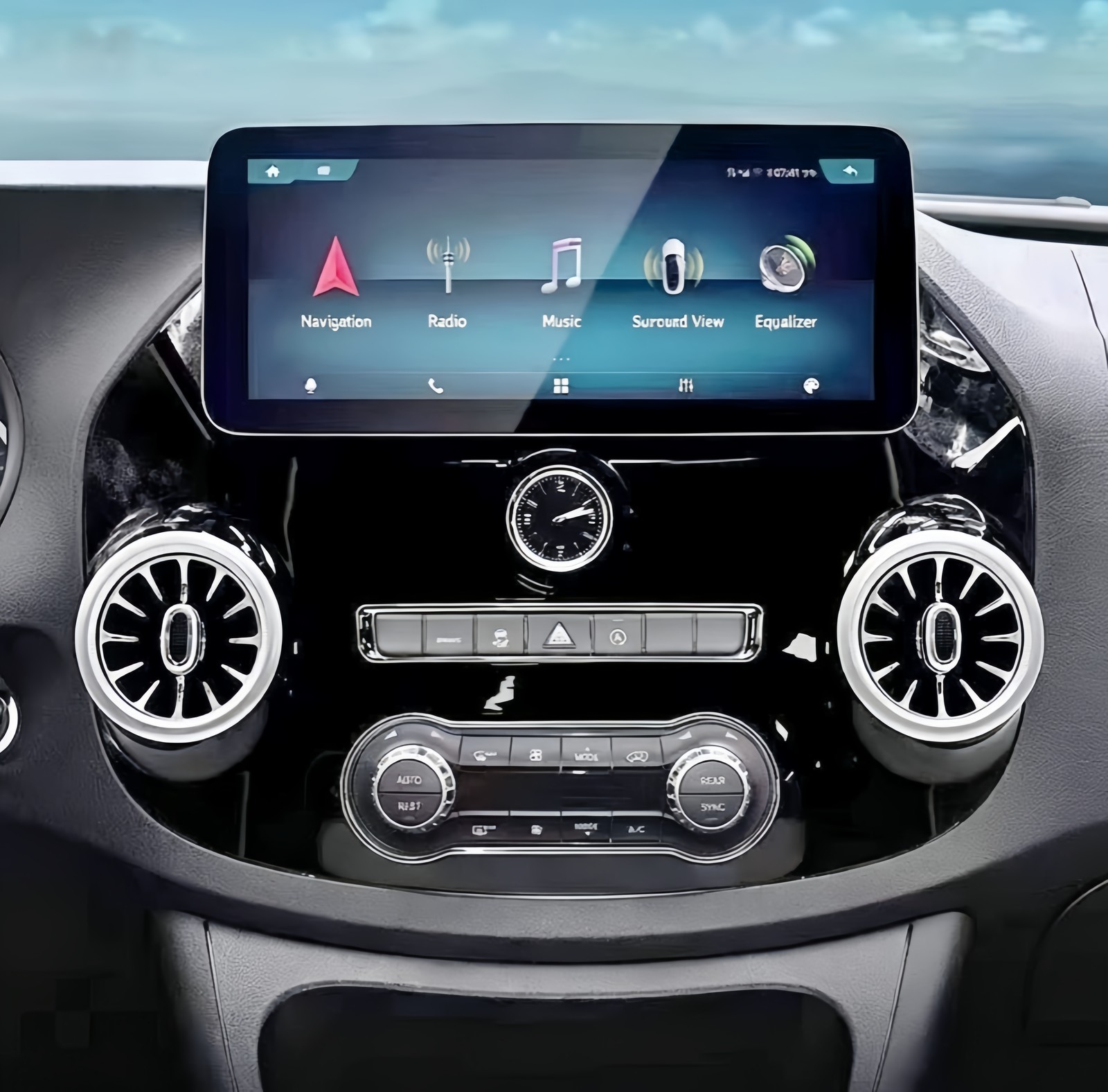 For 2014-22 Benz Vito Metris Touch Screen 12.3″ Car Stereo Carplay Android 32GB