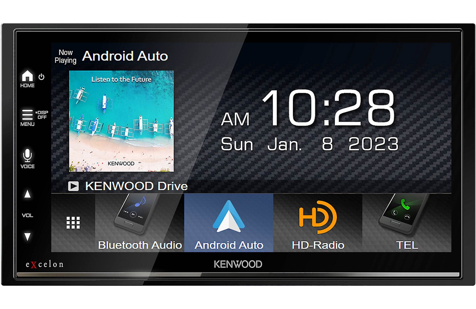Kenwood eXcelon DMX709S 6.8″ Touchscreen Car Stereo Multimedia Receiver