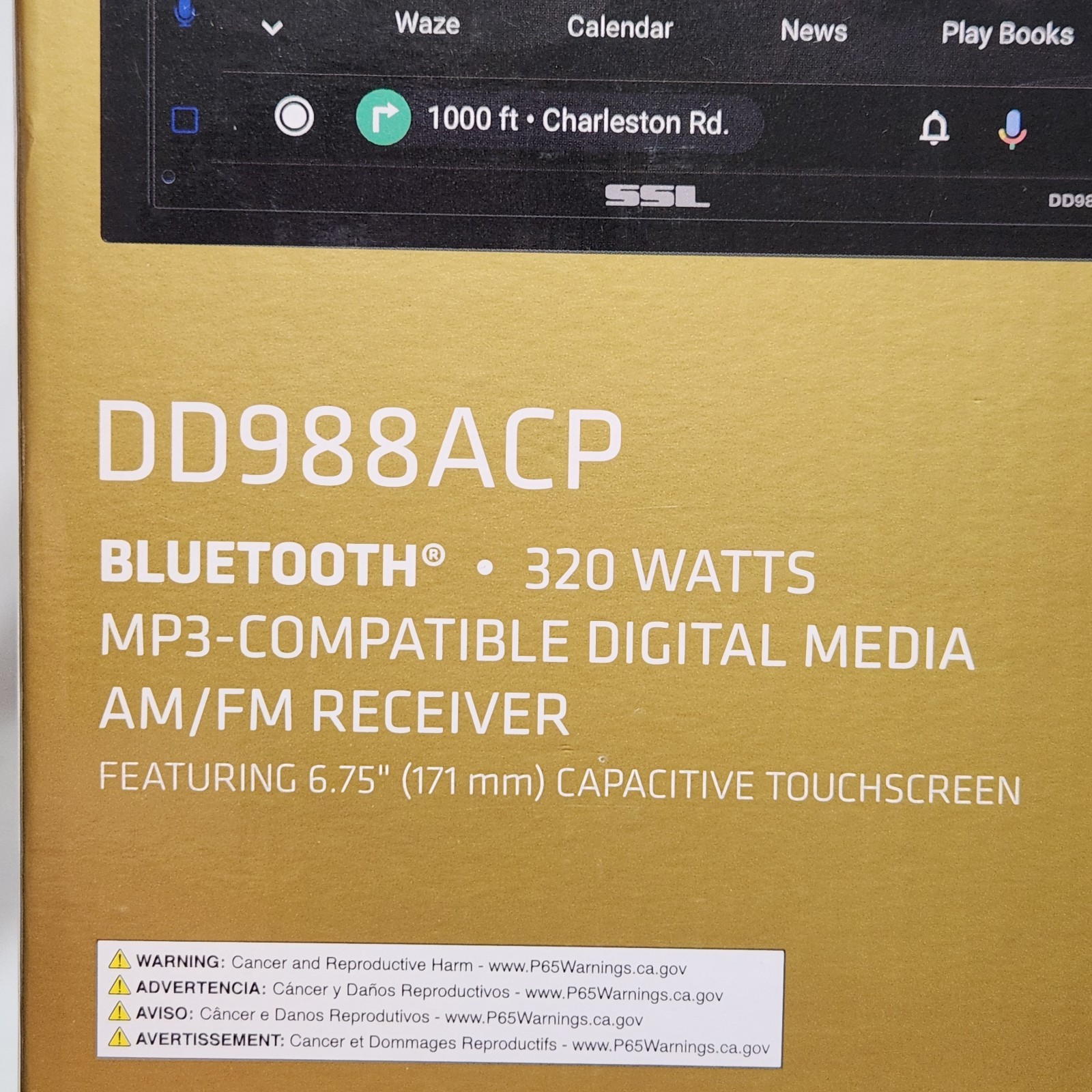 Sound Storm Laboratories SSL DD988ACP Car Audio Stereo System NEW