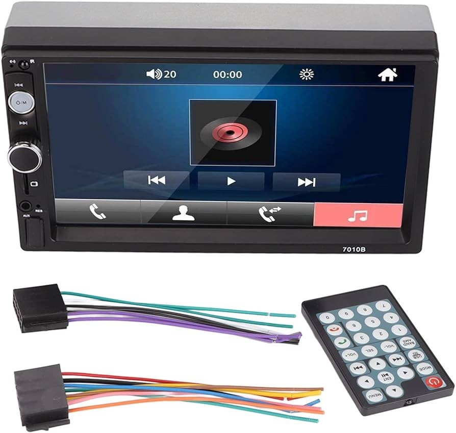 7010B 7 inch 2 DIN Touch Screen Bluetooth MP5 Car Player