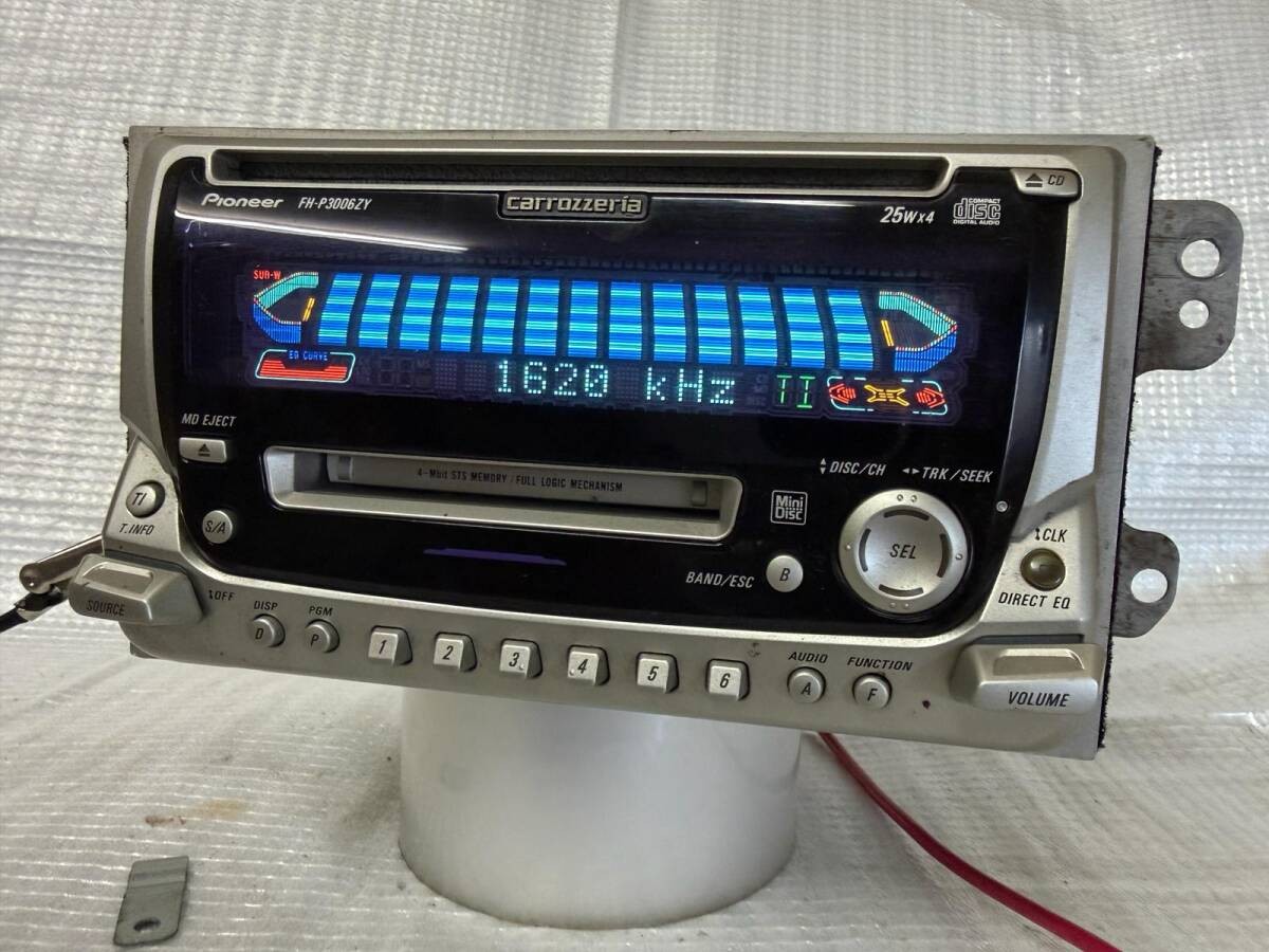 Pioneer Carrozzeria FH-P3006ZY 2DIN CD MD Player USB AUX Toyota Daihatsu Japan