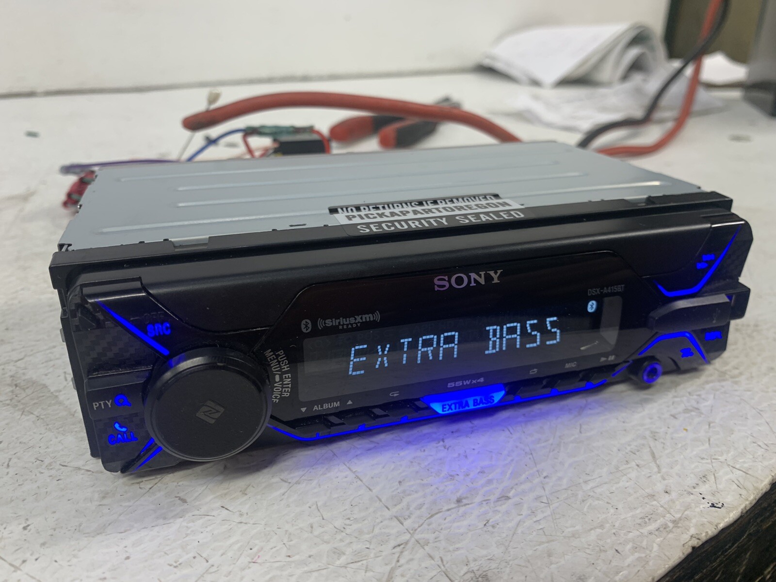 Sony DSX-A415BT radio stereo digital media receiver MP3 WMA iPhone Android