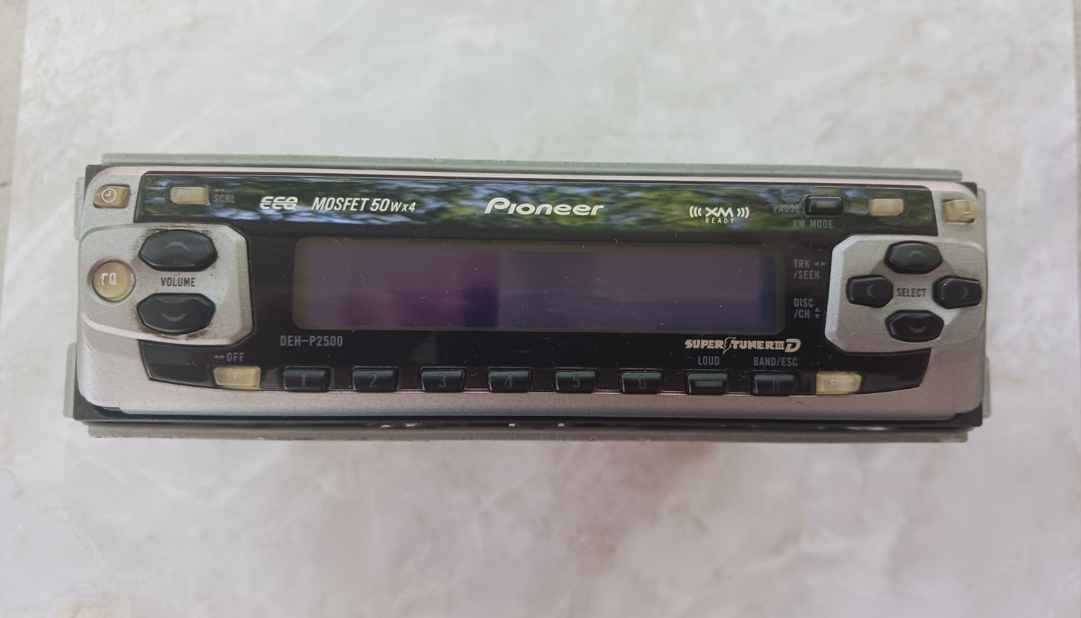 ~Looks Nice Pioneer Mosfet 50w DEH-P2500 Classic In-Dash Radio~