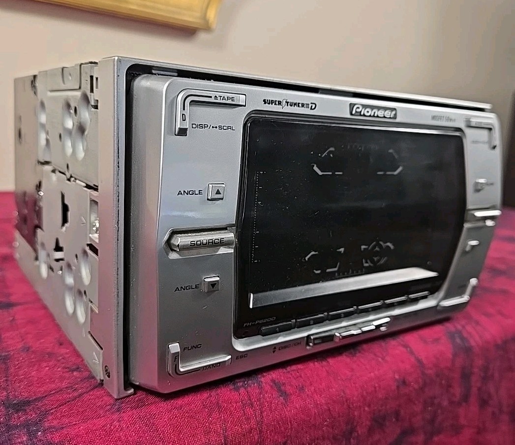 Pioneer Carrozzeria FH-P6200 JDM Car Stereo Radio Cassette Tape CD Player 50W x4