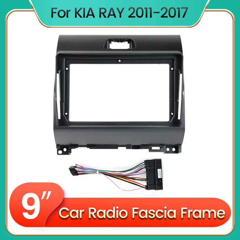 Navifly 9 Inch Android All in One Car Radio Fascia Frame Adapter for KIA Ray 201