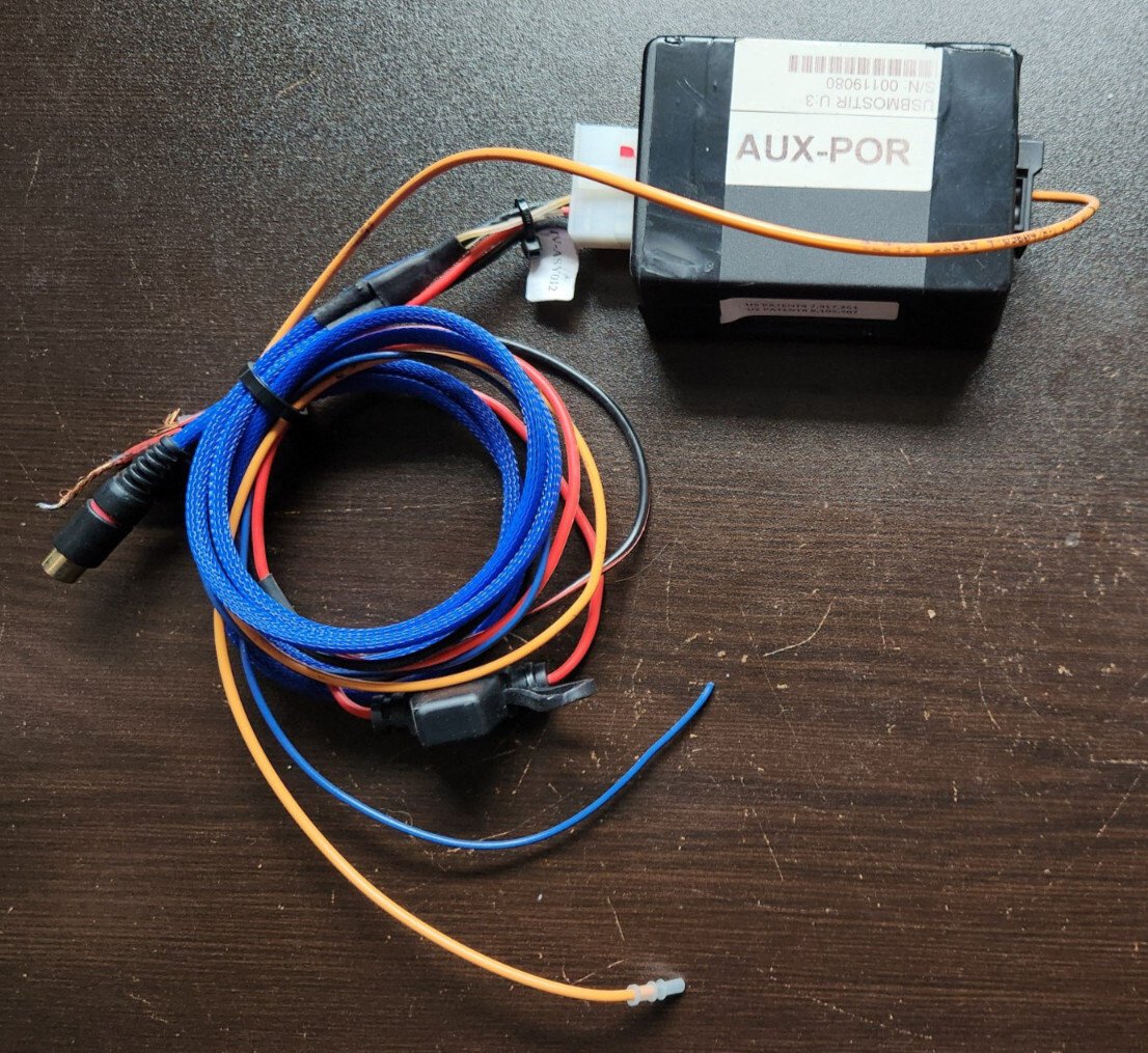 NAV-TV MOST-AUX-POR Audio Interface for Fiberoptic Porsche Vehicles