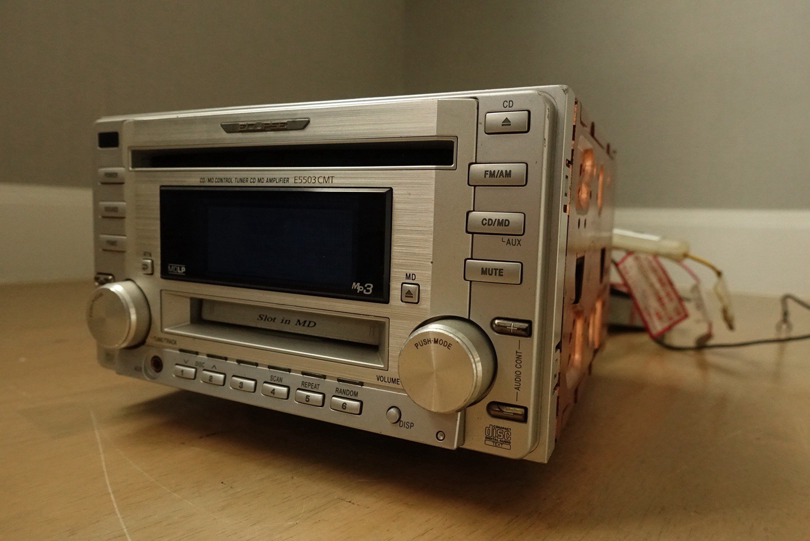 Eclipse E5503CMT.Hi End CD/MD/Aux Player. Copper Chassis.