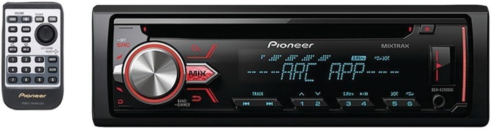 Pioneer DEH-X2900UI Car CD receiver in dash Single DIN Stereo 50 Watts x 4