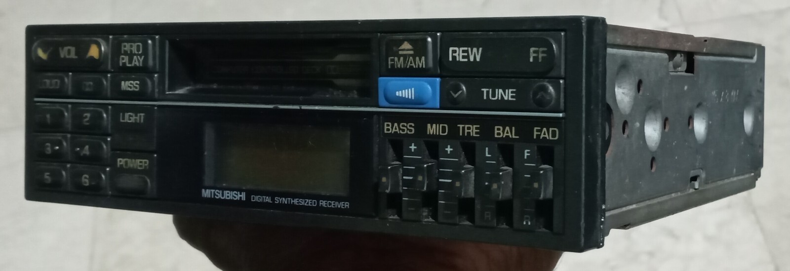 Mitsubishi CZ-350H CD-206 – WS Cassette receiver CD classic Old School JDM RARE