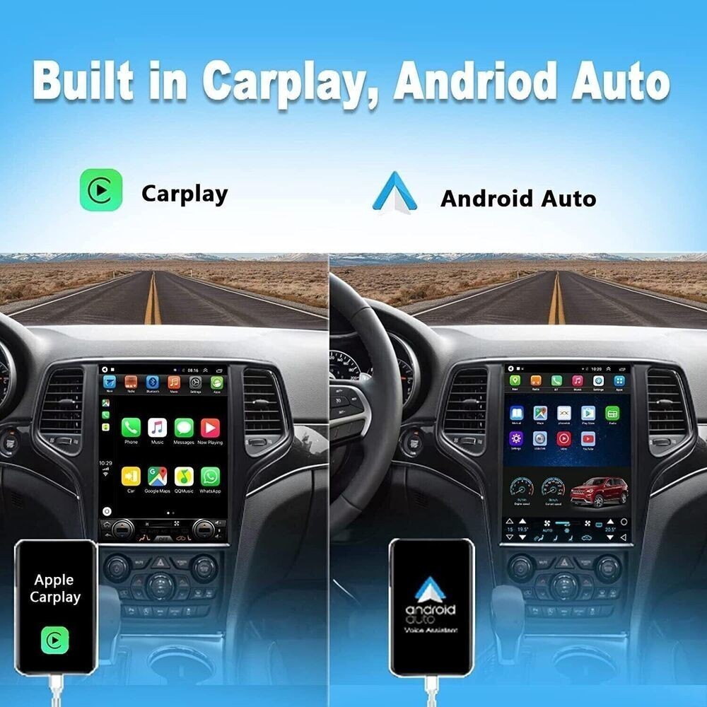 12.8″ Car Radio GPS navigation For Jeep Grand Cherokee 2014-2020 Auto Stereo