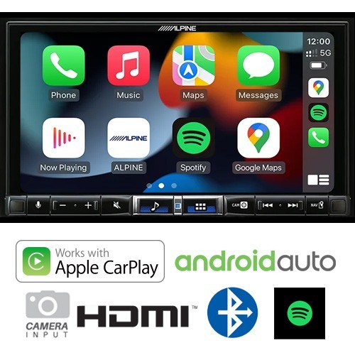 Alpine iLX-507 Stereo Upgrade for Mitsubishi Outlander 2007-2010 ZG, ZH NON AMP