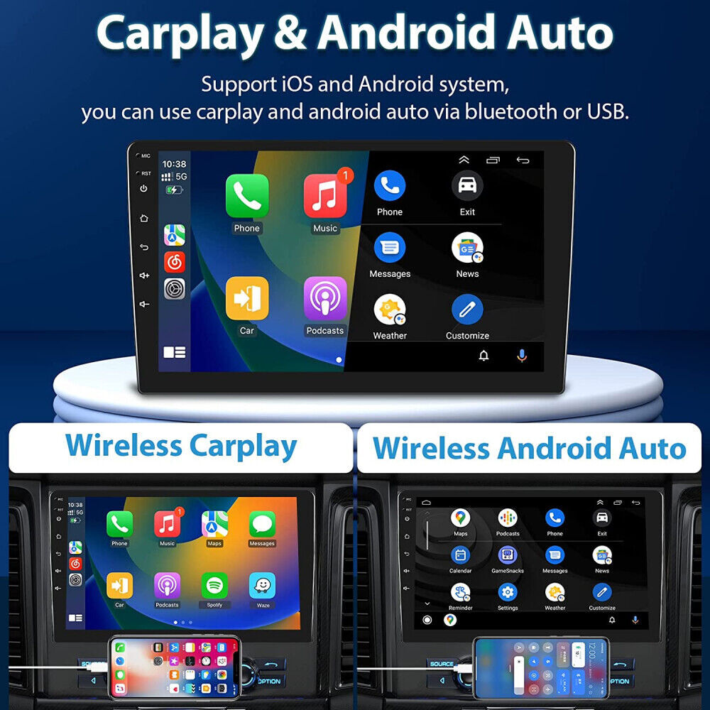 Carplay Android 12 Car Stereo Radio DSP For Honda CRV 2007 2008 2009 2010 2011