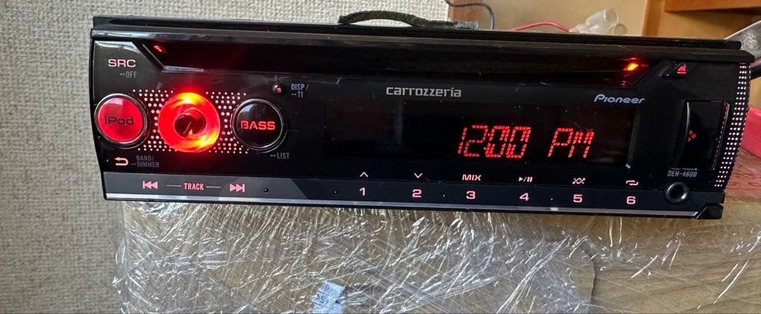 Pioneer Carrozzeria DEH-4600 CD USB AUX iPod iPhone DSP 1DIN Head Unit JDM