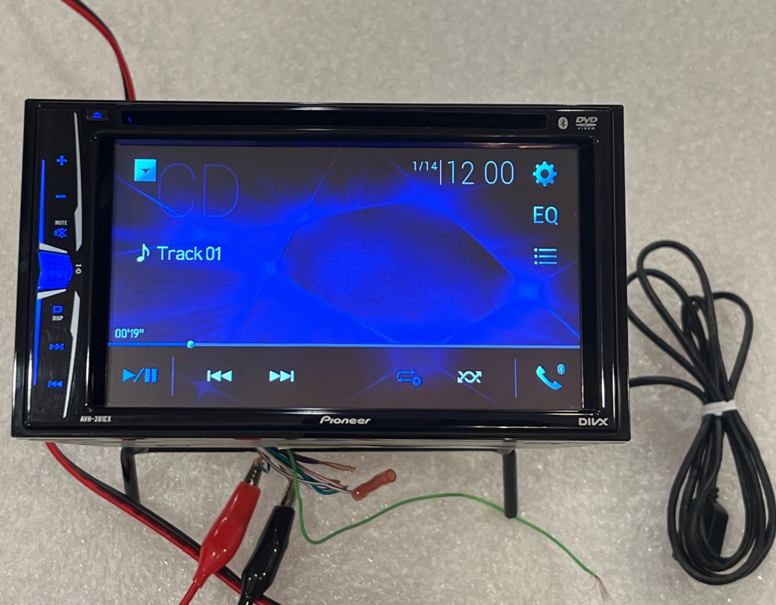 PIONEER AVH-201EX Touchscreen Bluetooth Apple Android CD USB DVD PLAYER