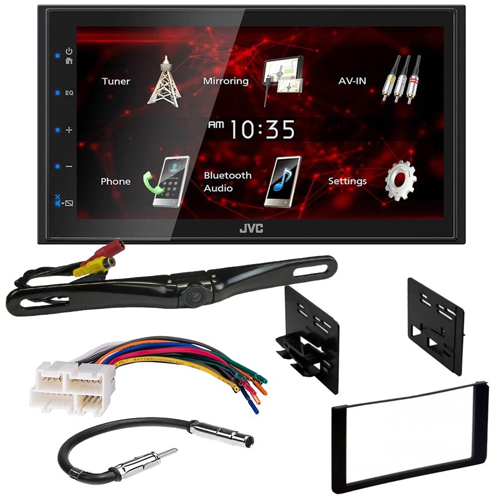 JVC 6.75″ Digital Media Car Stereo AM/FM Radio w/Cam for 1995-2002 GMC Sierra