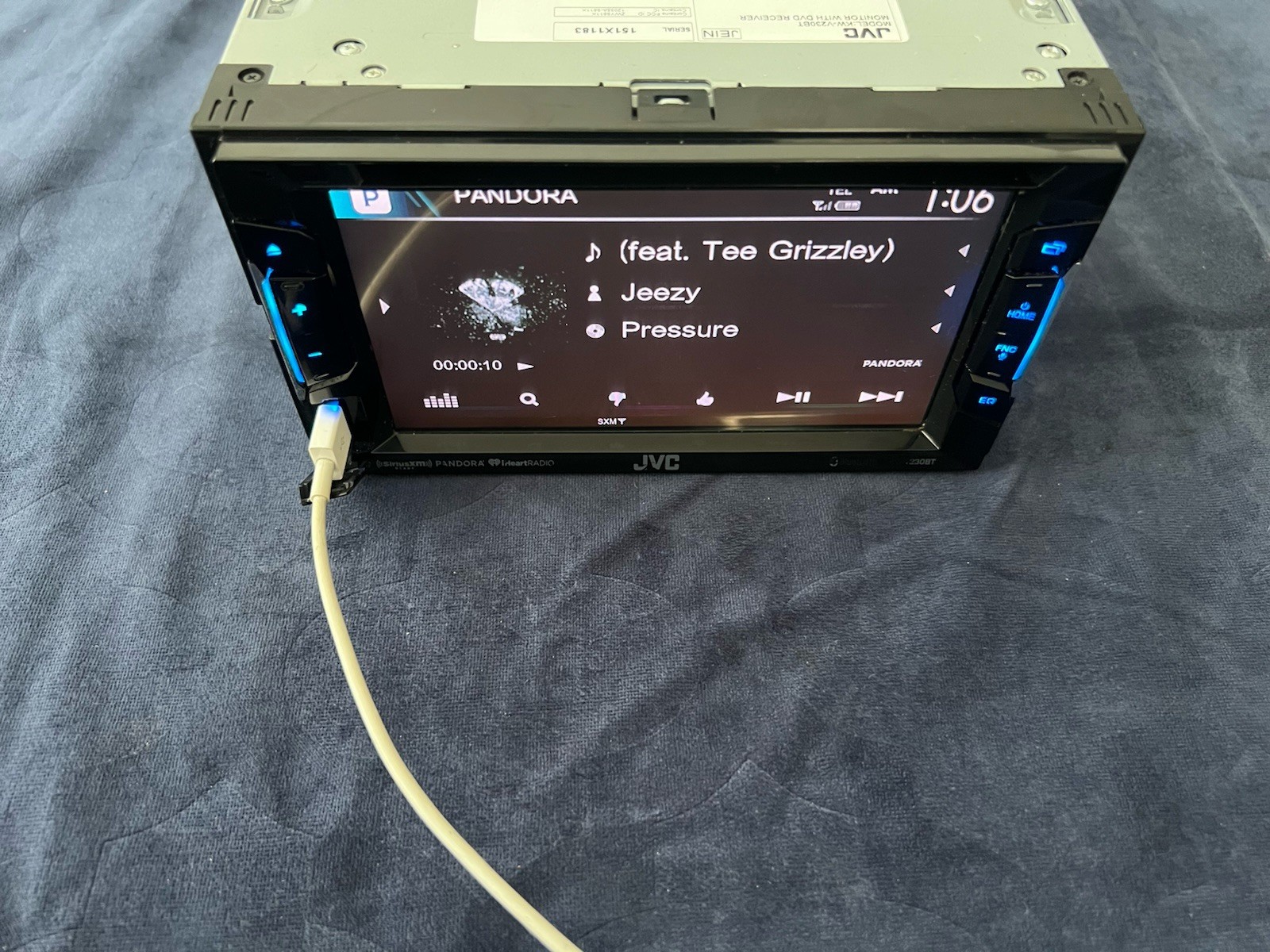 ⭐️Pre-Owned,TESTED⭐️ JVC BT|USB|CD|DVD|AM/FM-(KW-V230BT)