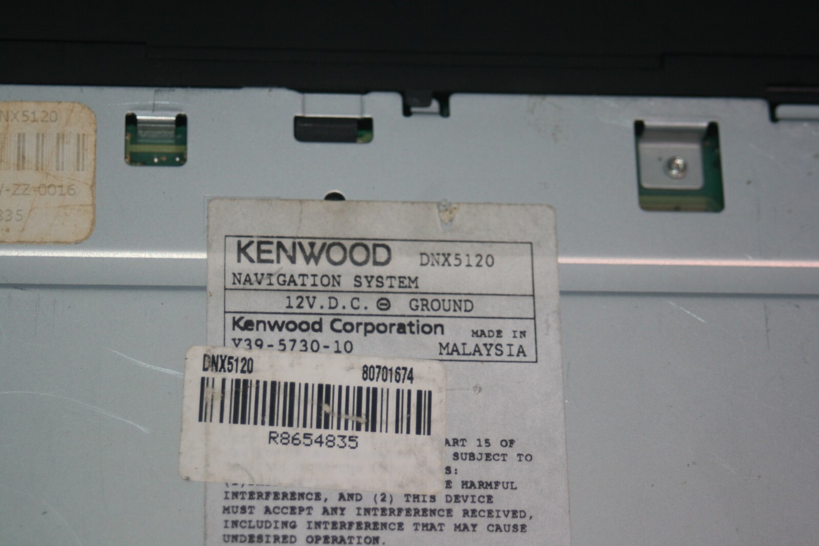 Kenwood DNX5120 Navigation Receiver – Double DIN CD, DVD, XM, Bluetooth