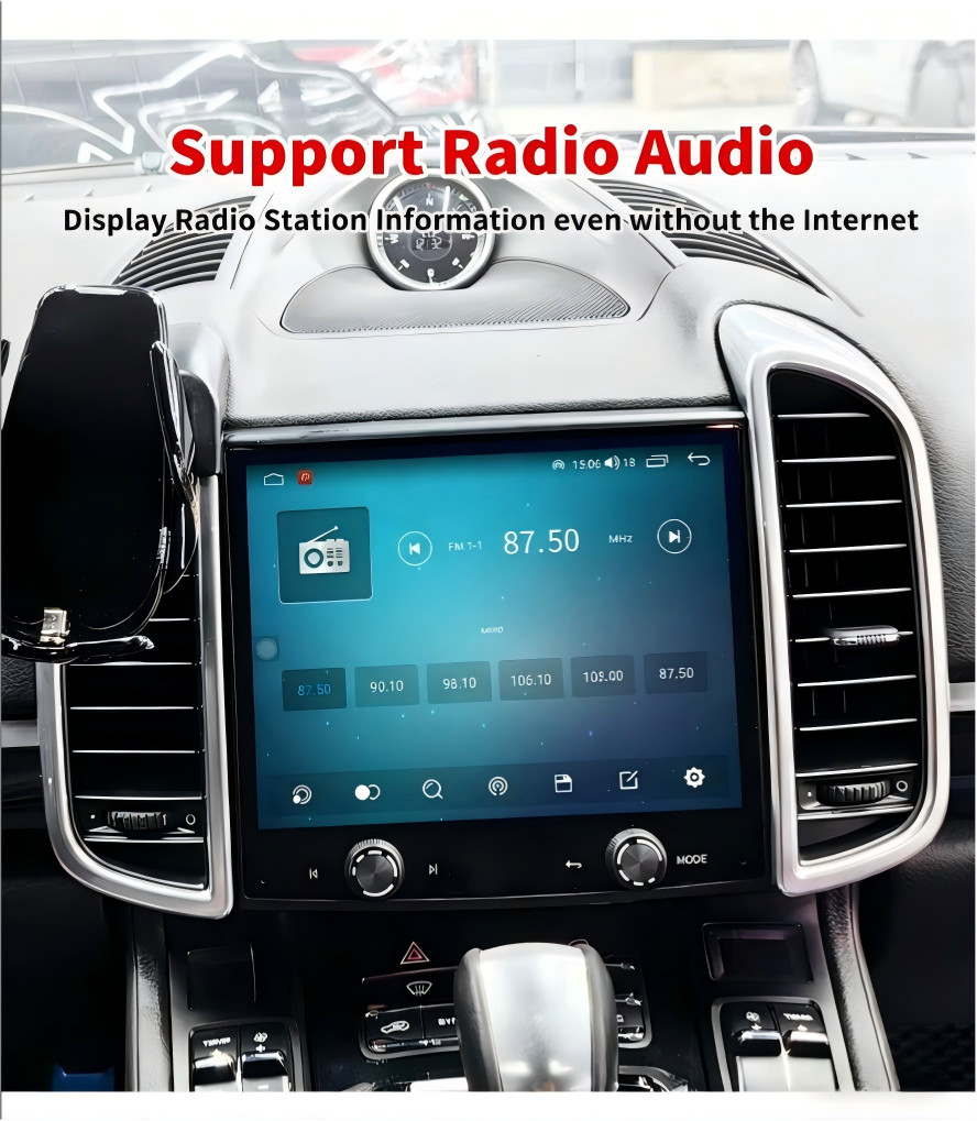 8.4″ Android Navigation Car GPS Stereo Radio For Porsche Cayenne 2010-2017 128G