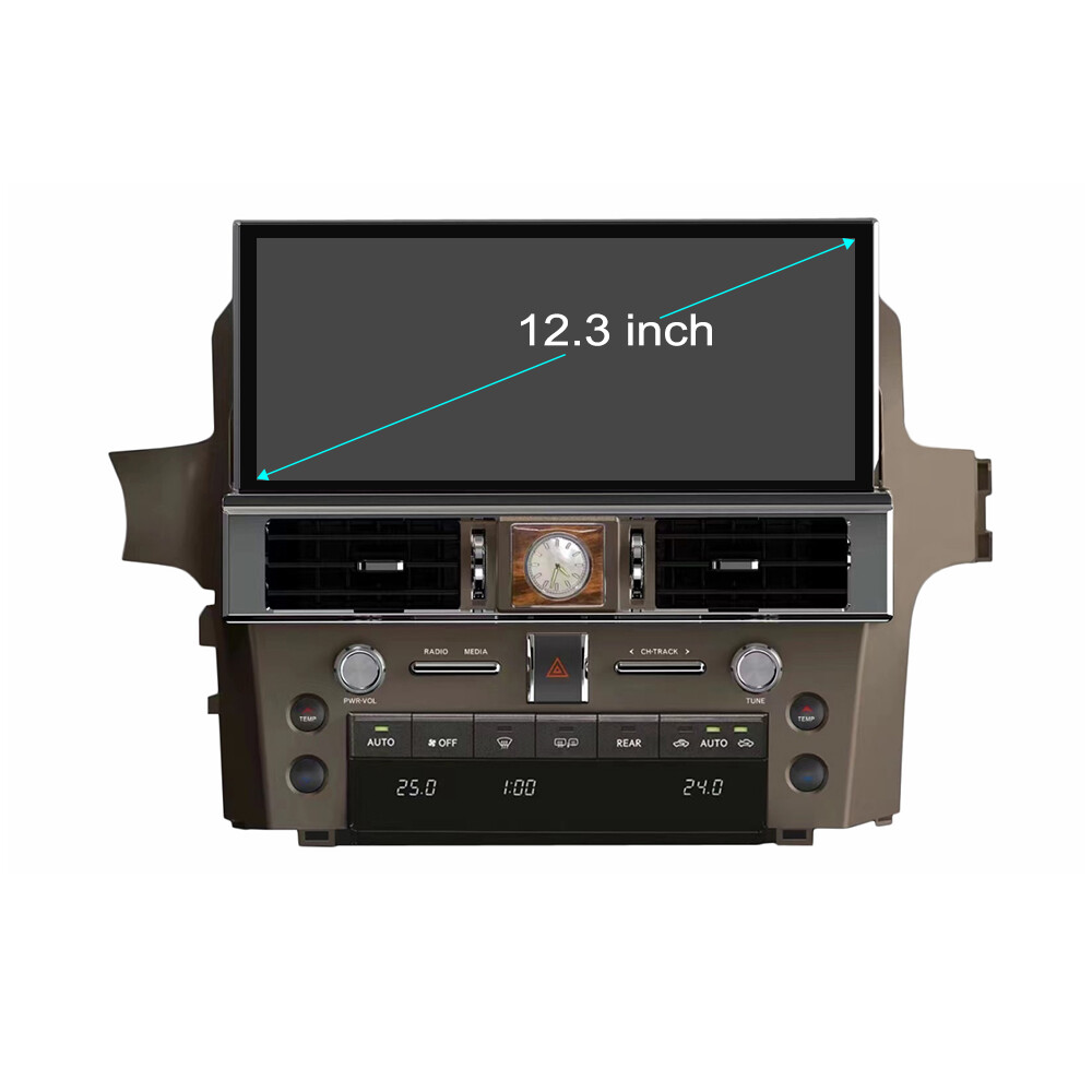 12.3Inch Car Stereo For Lexus GX400 GX460 2010-2021 Radio GPS Player Navi 32GB