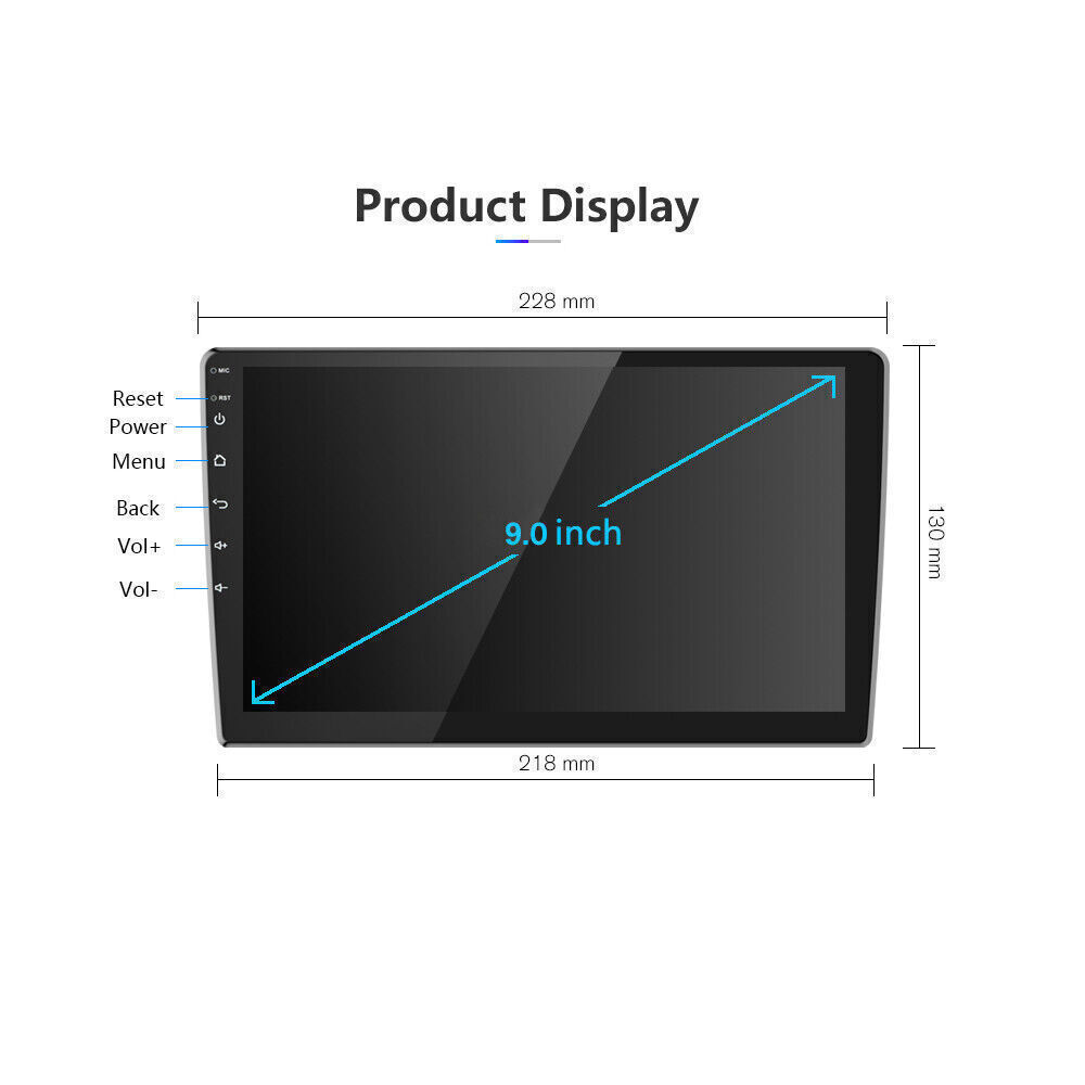 Multimedia Carplay For Hyundai Elantra 2011-2013 Car Radio Stereo GPS Navi US