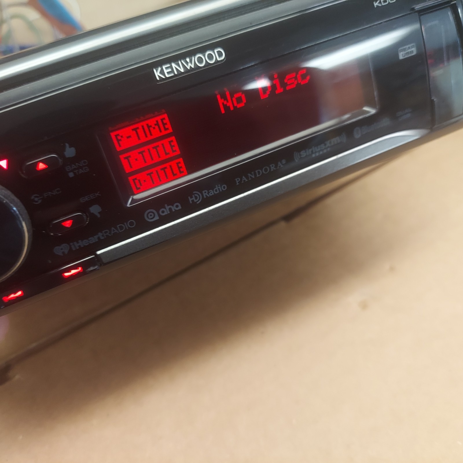 Kenwood KDC-BT958HD CD Player USB/AUX Bluetooth HD Radio Ready, Pandora, iHeart