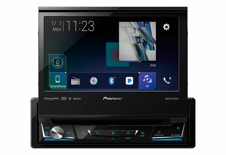 Pioneer AVH-3400NE Single DIN Bluetooth 7″ DVD/CD Car Receiver w/ SiriusXM Tuner