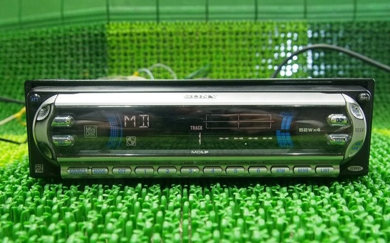 SONY MDX-F5800 FM/AM MiniDisc Player S-MOSFET Power IC 1DIN Car Audio 52Wx4