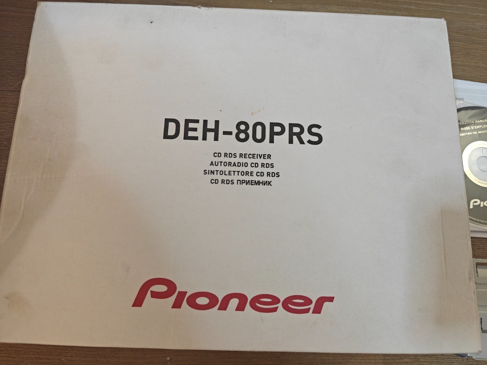 Pioneer DEH-80PRS 3-way Active Crossover Network,Auto EQ CD Bluetooth Player-NEW