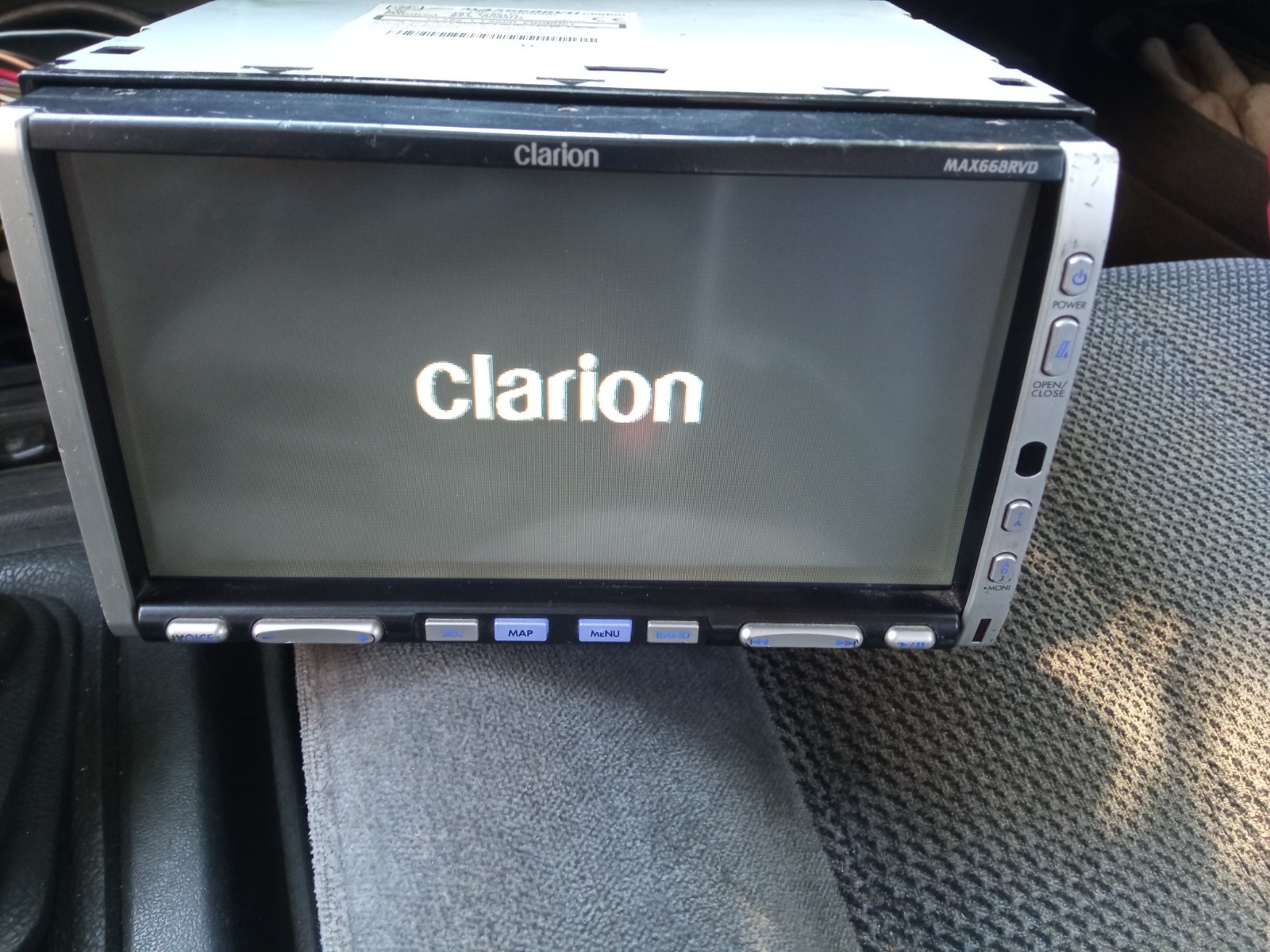 Clarion Max668rvd Max 668 Rvd Car Radio