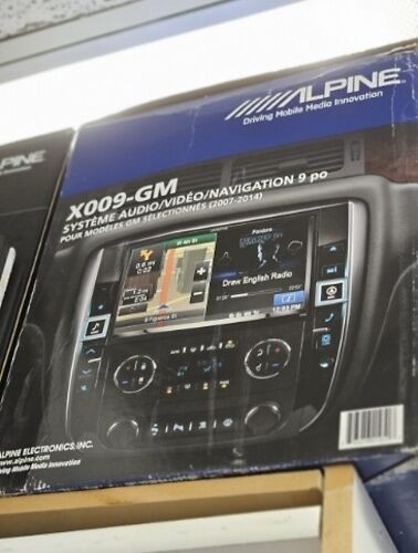 Alpine X009-GM In-Dash Restyle System 9-Inch Navigation Receiver