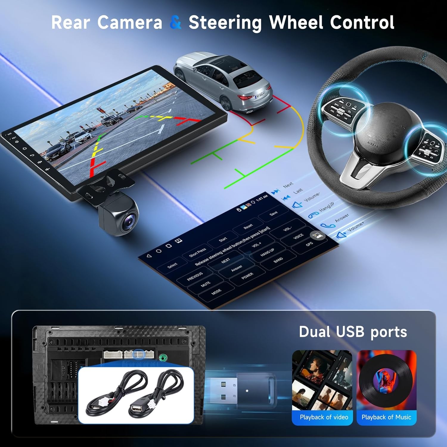 Carplay Android 13 Car Stereo Radio WiFi GPS Navi For Honda Fit Jazz 2015-2018