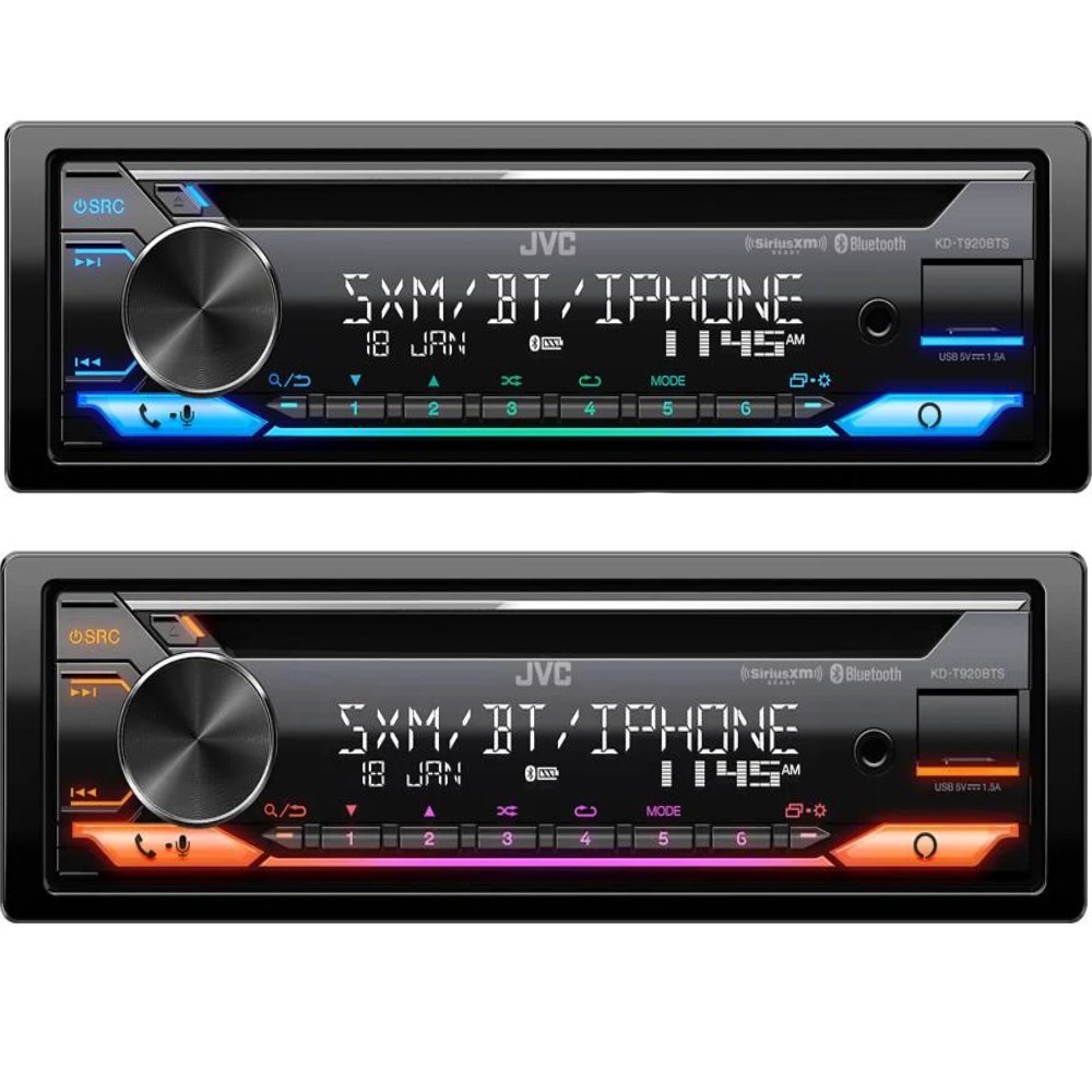 JVC KD-T920BTS Bluetooth AM/FM Radio CD Car Stereo for 1994-2001 Dodge RAM 1500