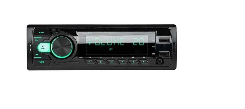 Deaf Bonce Hannibal HBM-102 BT Single DIN Bluetooth Car Stereo Head Unit