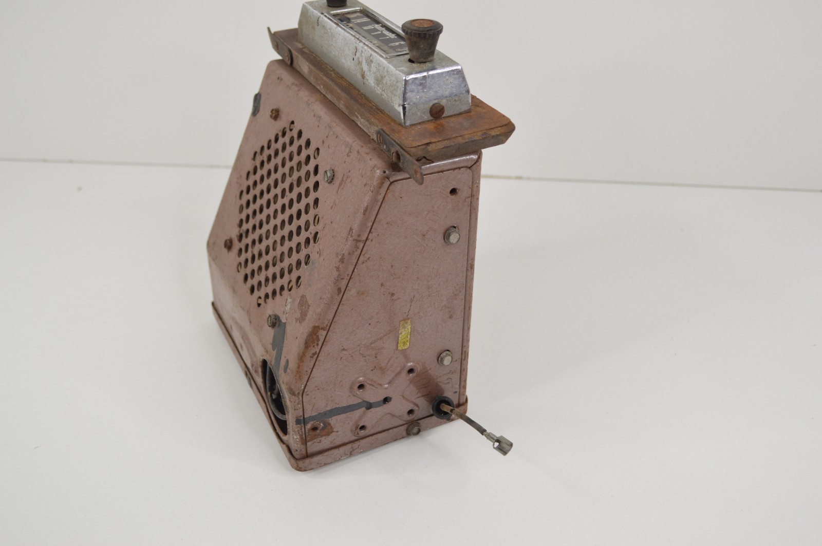 Vintage Automatic Brand AM Car Radio Vacuum Tube 1950s 1960s UNTESTED
