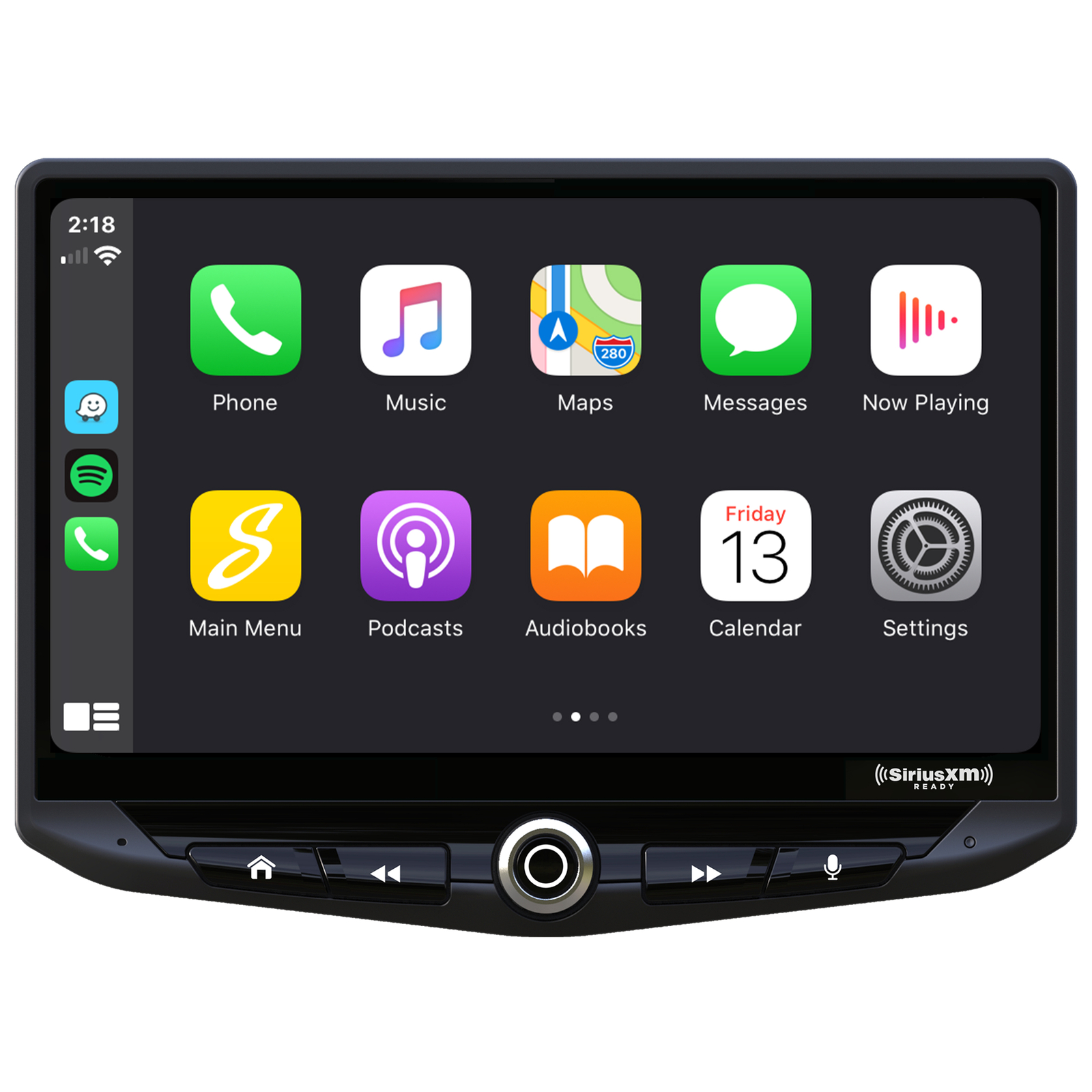 Stinger UN1810, Heigh10 10″ Floating Screen Multimedia Player w/ Apple CarPlay
