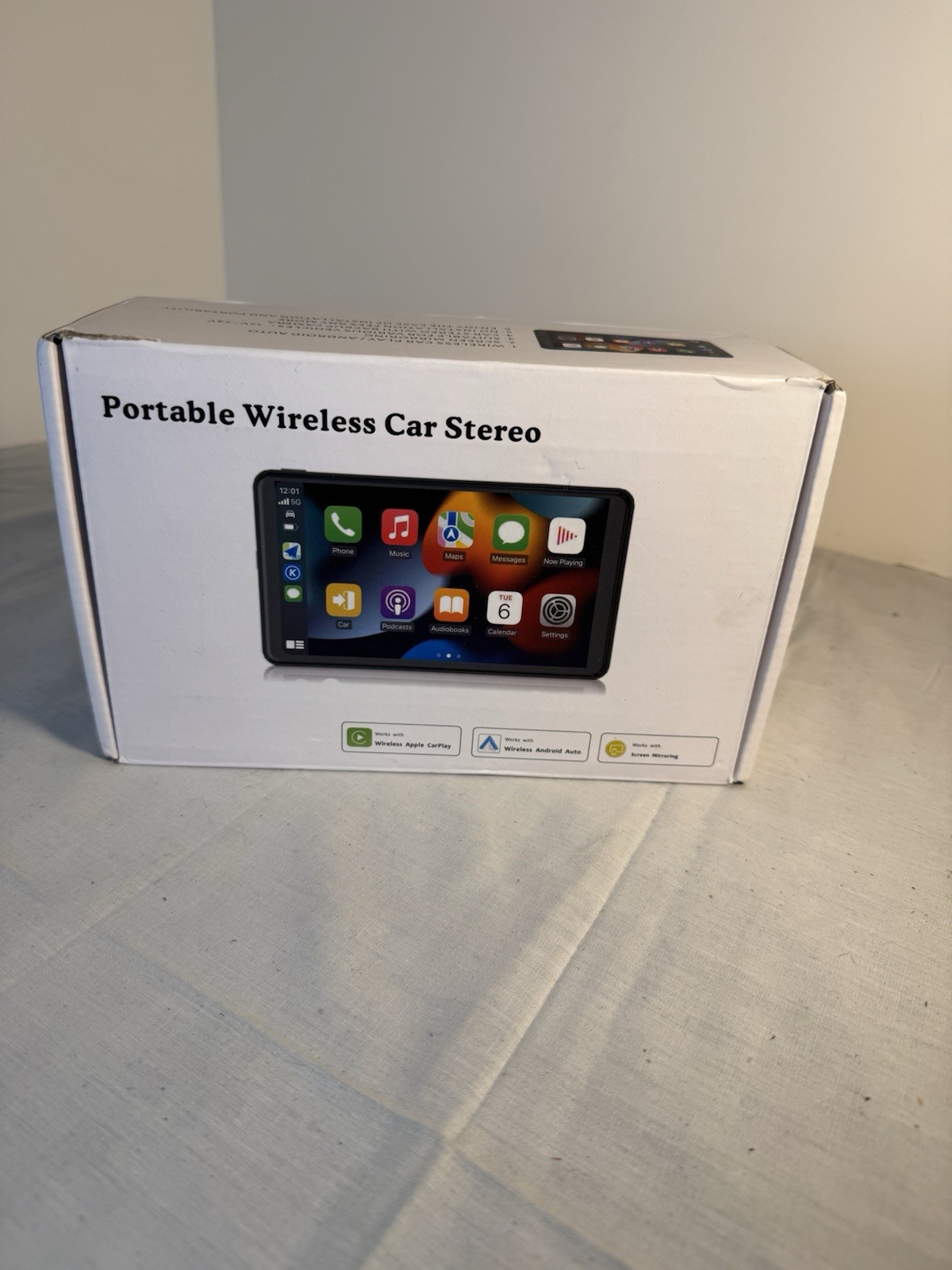 Portable Wireless Car Stereo Never Been Used